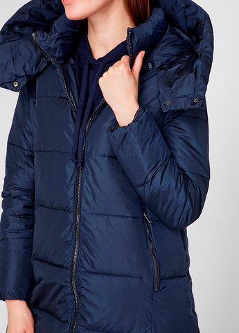 Темно-синяя зимняя куртка CMP WOMAN COAT ZIP HOOD
