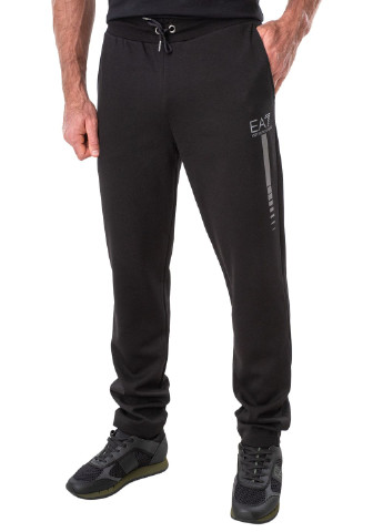 Черные демисезонные брюки ARMANI EA7