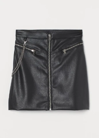 Черная юбка H&M