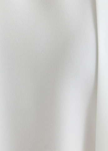 Белое кэжуал платье а-силуэт KOTON однотонное