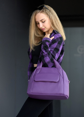 Жіноча спортивна сумка Vogue фіолетова Sambag (254462772)