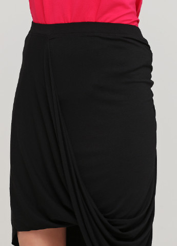 Черная кэжуал однотонная юбка Mark