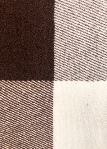 Плед Ельф біло-бежево-коричневий 200*220 см Vladi (197653545)