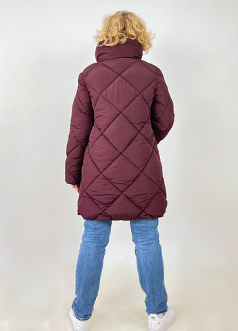 Бордова демісезонна куртка куртка-піджак Monki