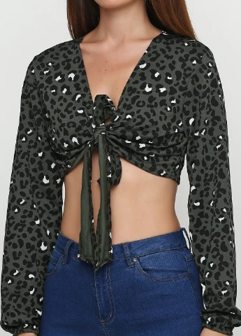 Чорна блуза Boohoo
