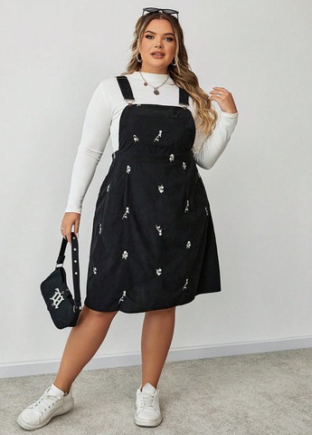 Демисезонный женский сарафан SHEIN в цветочек