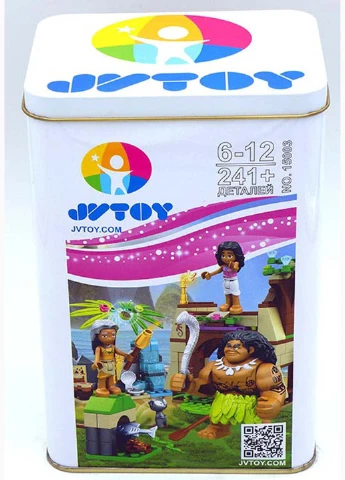Конструктор Jvtoy Princesses Приключения Моаны 241 элемент (207383067)