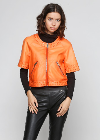 Оранжевая демисезонная куртка Silvian Heach