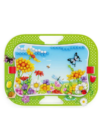 Набір для творчості Мозаїка 300 фішок 16 фігурок дошка 28 х 20 см (0968-Q) Quercetti (254070933)