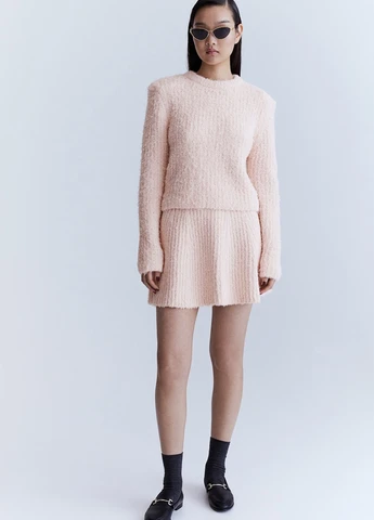 Светло-розовый демисезонный джемпер джемпер H&M