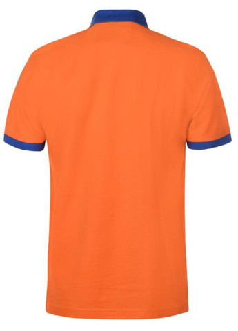 Оранжевая футболка-поло для мужчин Pierre Cardin однотонная