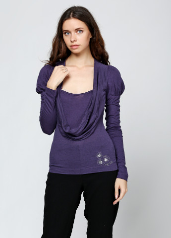 Фиолетовая демисезонная блуза Miss Sixty