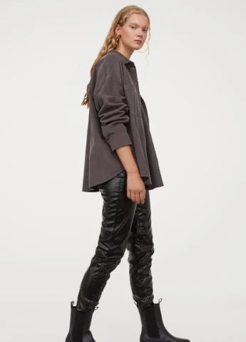 Вельветова сорочка H&M (215624387)