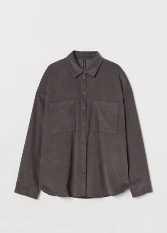 Вельветова сорочка H&M (215624387)