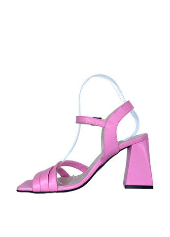 Розовые босоножки Vanessa с ремешком