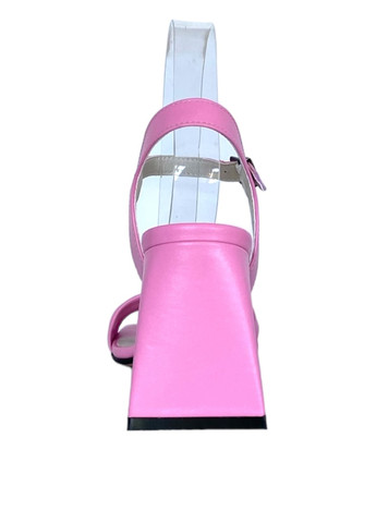 Розовые босоножки Vanessa с ремешком