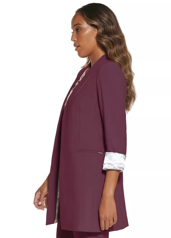 Фиолетовый женский жакет Calvin Klein однотонный - демисезонный