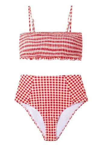 Красный летний купальник CUPSHE