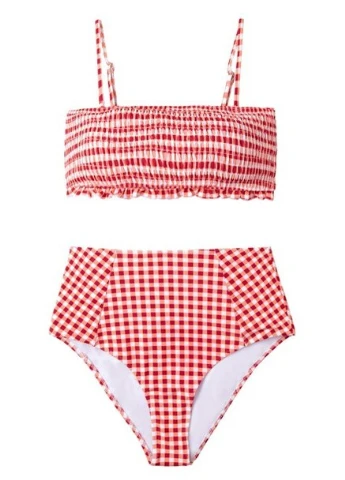 Красный летний купальник CUPSHE