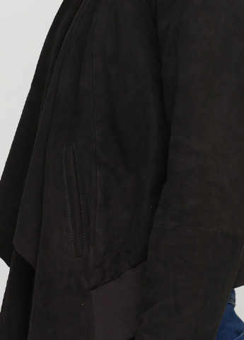 Чорна демісезонна куртка шкіряна Mo Cuishle
