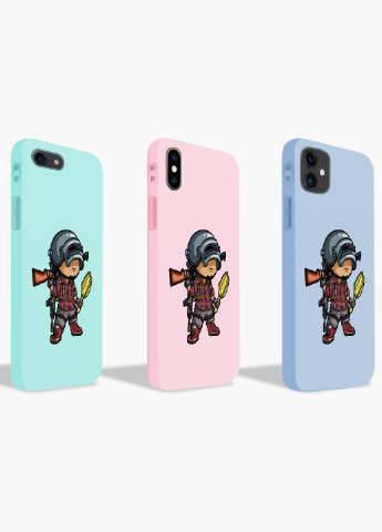 Чехол силиконовый Apple Iphone X Пубг Пабг (Pubg) (6129-1710) MobiPrint (219559022)