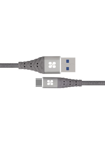 Кабель NerveLink-C USB - Type-C 1.2 м Grey Promate nervelink-c.grey (188706476)