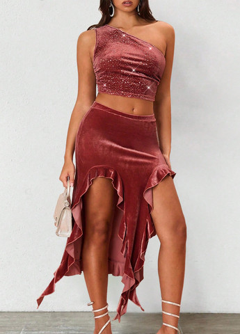 Костюм (топ, юбка) SHEIN (333879124)