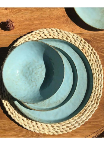 Тарілка обідня Ретро JM-1535-RB 21 см Olens (254859778)