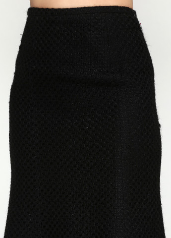 Черная офисная однотонная юбка Stefanie L мини