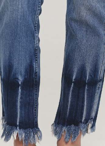 Синие демисезонные прямые джинсы Get it on