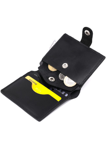 Мужское кожаное портмоне 8,5х10х1 см Shvigel (253490755)