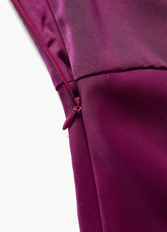 Фіолетова вечірня сукня SHEIN однотонна