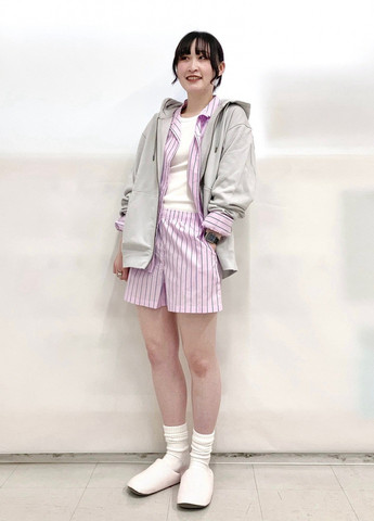 Рожева всесезон піжама (сорочка, шорти) сорочка + шорти Uniqlo