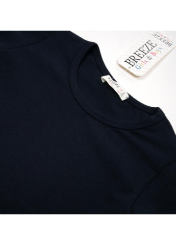 Кофта футболка з довгим рукавом (13806-1-140G-blue) Breeze (202365725)