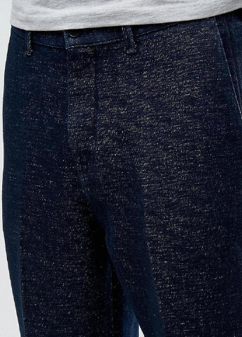 Темно-синие демисезонные укороченные, буткат фит джинсы Asos