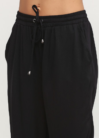 Черные спортивные демисезонные зауженные брюки Vero Moda