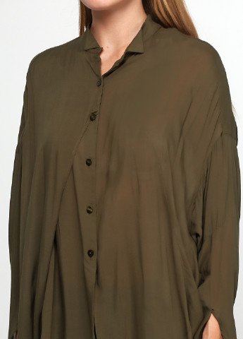 Оливковая (хаки) летняя блуза Grazia Pi