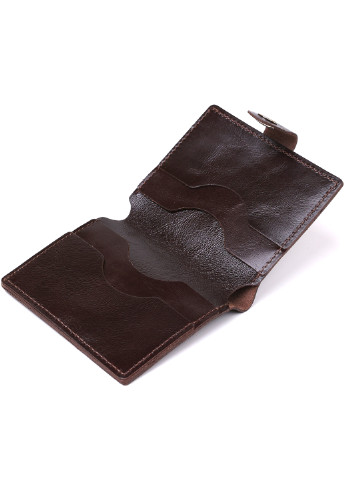 Мужское кожаное портмоне 9х10х1 см Shvigel (253491267)