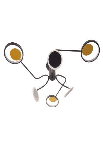 Світлодіодна люстра BR-01 657C/6 LED 40W BK Brille (251891744)