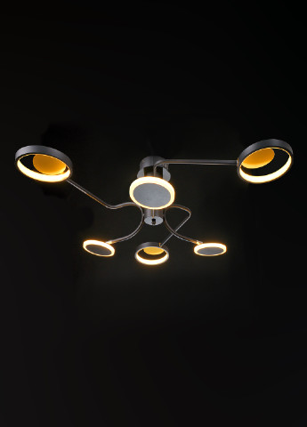 Світлодіодна люстра BR-01 657C/6 LED 40W BK Brille (251891744)