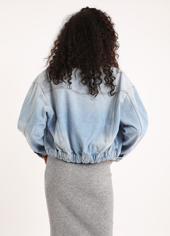 Блакитна демісезонна куртка Pimkie