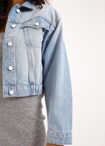 Блакитна демісезонна куртка Pimkie