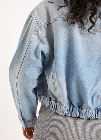 Блакитна демісезонна куртка Pimkie