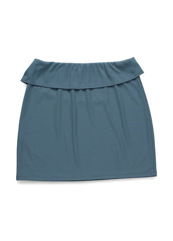 Серо-зеленая кэжуал однотонная юбка PrettyLittleThing