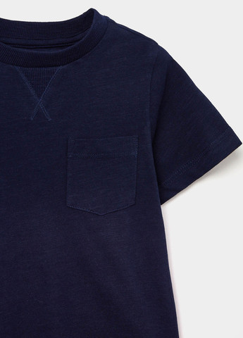 Темно-синяя летняя футболка OVS