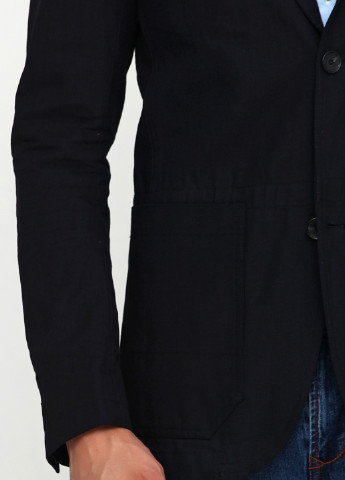 Пиджак G-Star Raw с длинным рукавом однотонный чёрный джинсовый