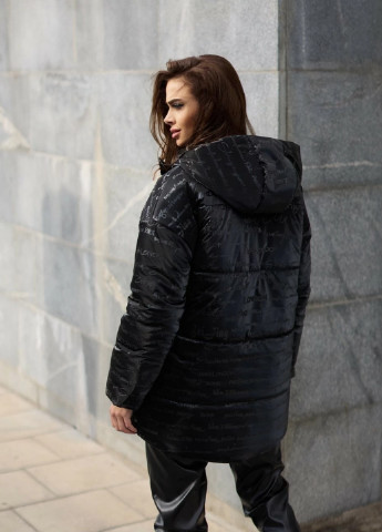 Черная зимняя зимняя куртка s-m Seventeen