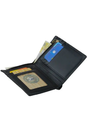 Чоловічий шкіряний гаманець 9,5х12х3 см Vintage (252128968)