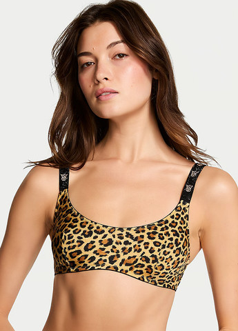 Коричневый демисезонный комплект (бюстгальтер, трусики) Victoria's Secret