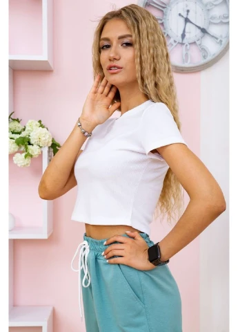 Футболка женская " Рубчик " 102R204 Агир - (253319350)